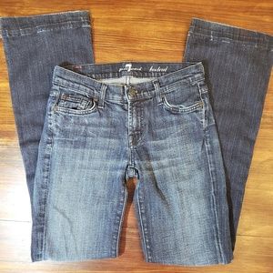 🎉SALE🎉7 For All Mankind bootcut Jeans size 25